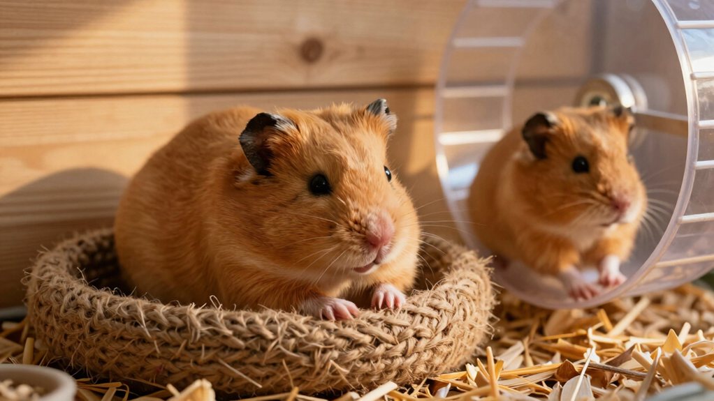 age calms hamsters over time