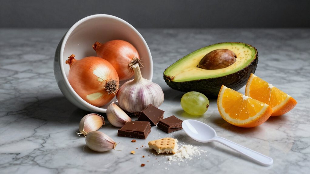 avoid fatty human foods