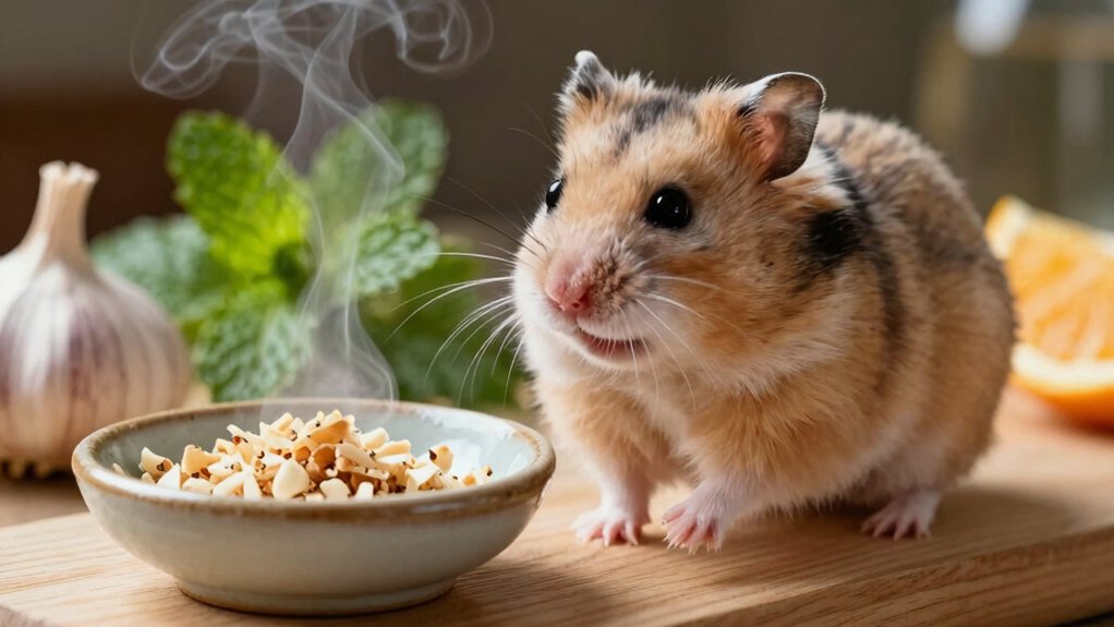 avoid strong scents for hamsters