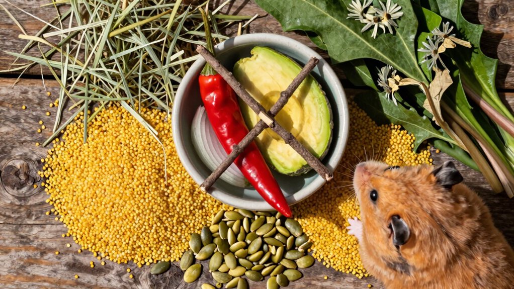 avoid toxic hamster foods