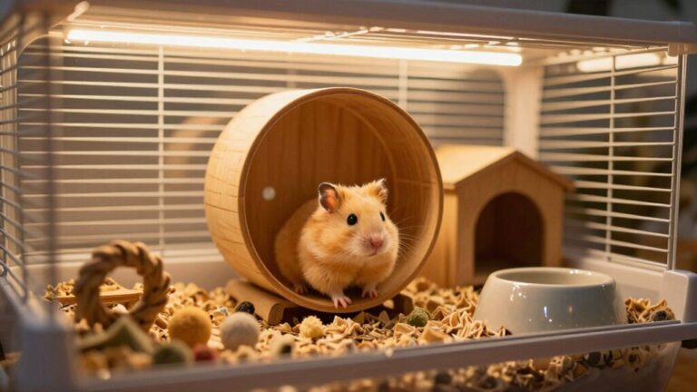 best hamster cage lights
