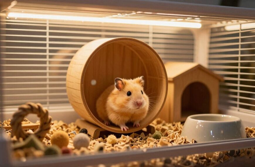 best hamster cage lights