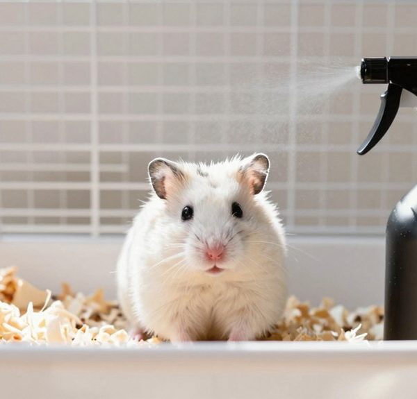 best hamster cage sprays