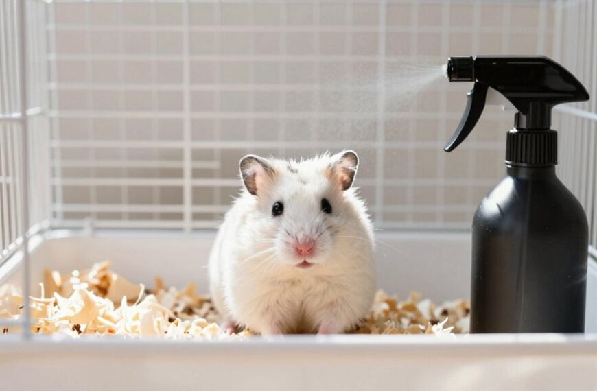best hamster cage sprays