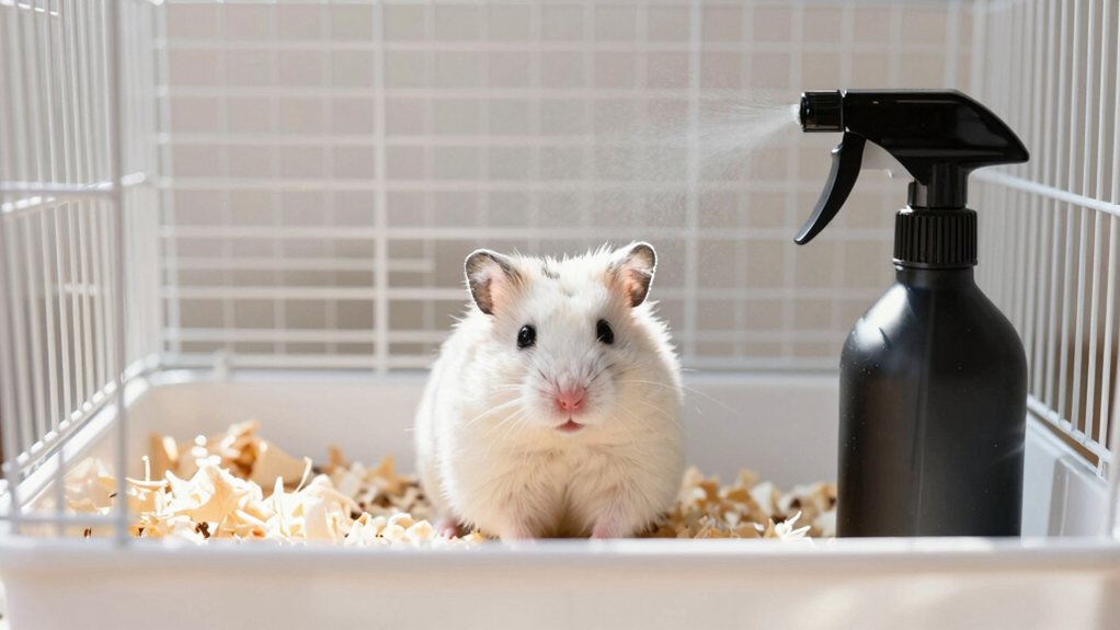 best hamster cage sprays