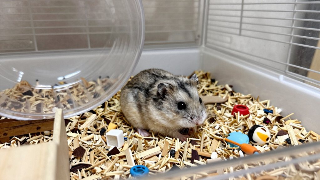 bigger cage happier hamster