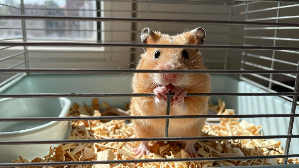 bigger cage less chewing