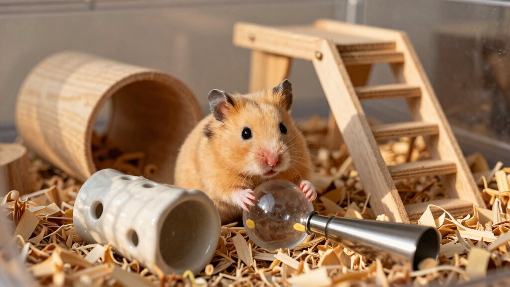 boredom causes hamster stress