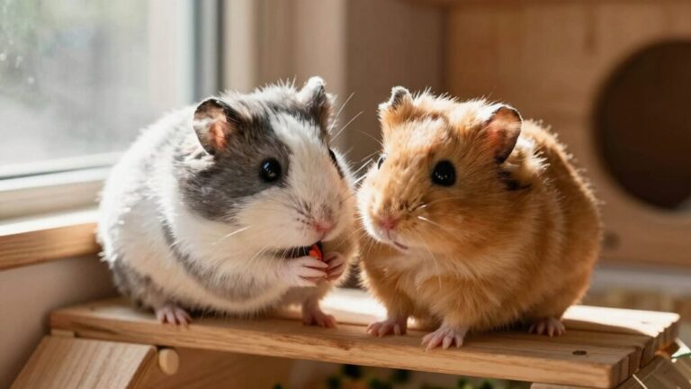 boy vs girl dwarf hamsters