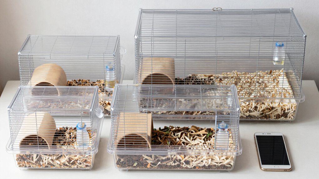 cage size standards explained
