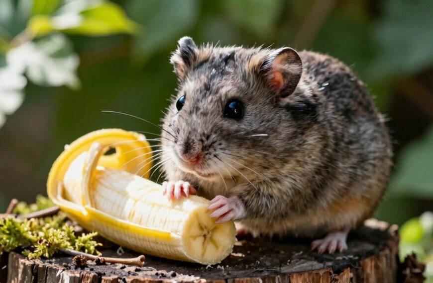 chinese hamsters eat bananas