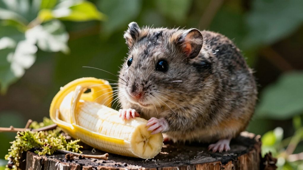 chinese hamsters eat bananas