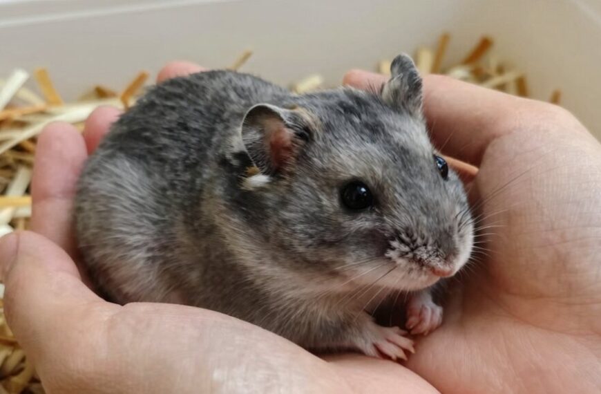 chinese hamsters prefer gentle handling