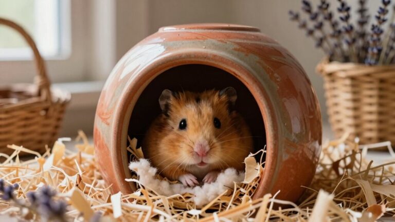 cozy ceramic hides for hamsters