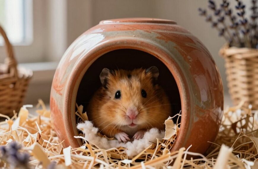 cozy ceramic hides for hamsters