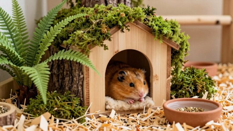 cozy secure hideouts for hamsters
