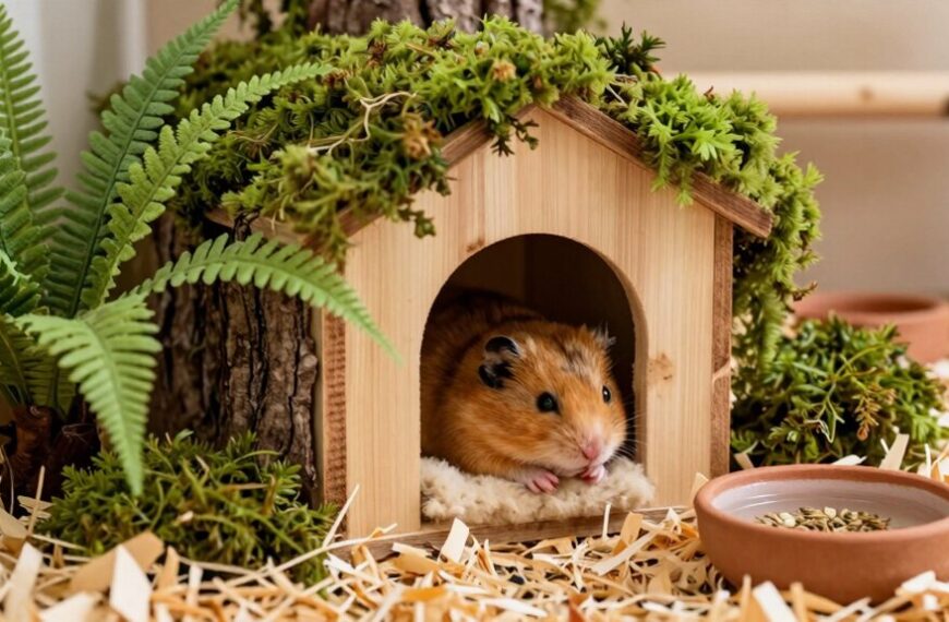 cozy secure hideouts for hamsters