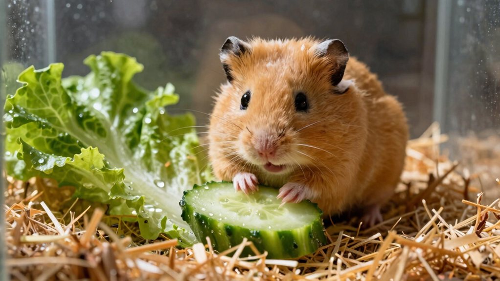 cucumber caution for hamsters
