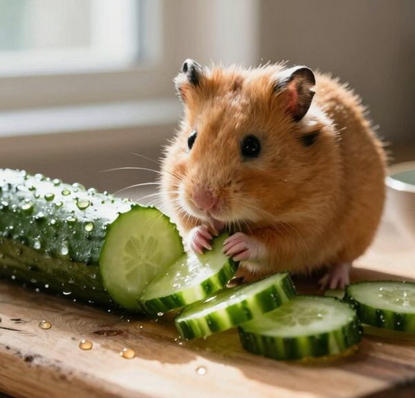 cucumber for hamster daily