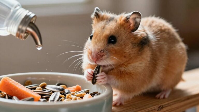 daily hamster feeding routine