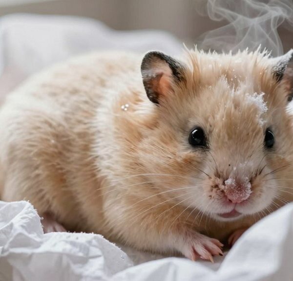 do hamsters feel cold