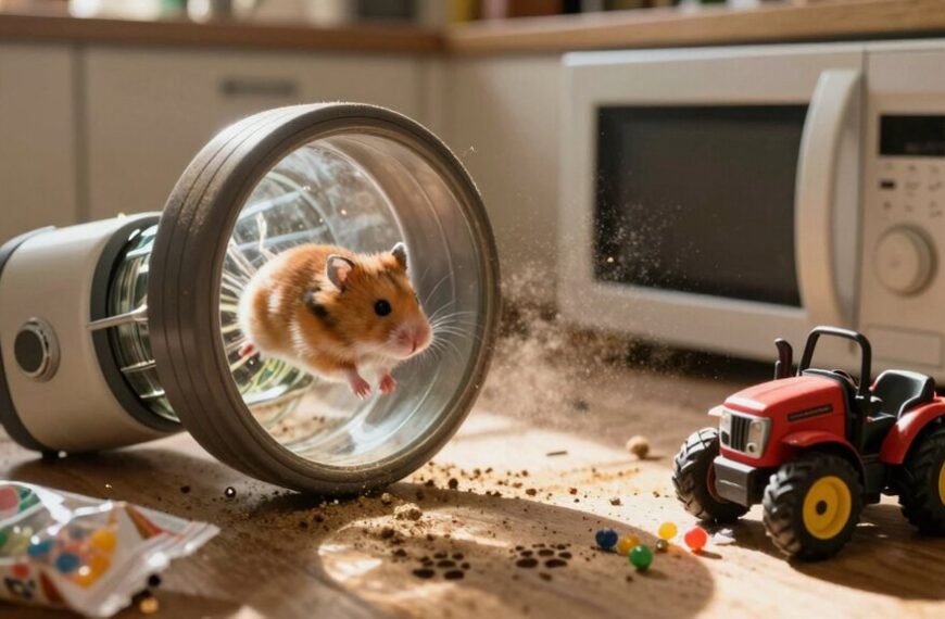 don t flush hamster down toilet