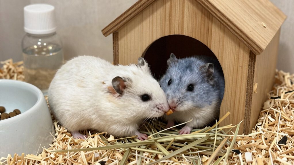 dwarf hamsters cohabitation compatibility