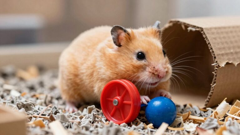 dwarf hamsters enjoy toys
