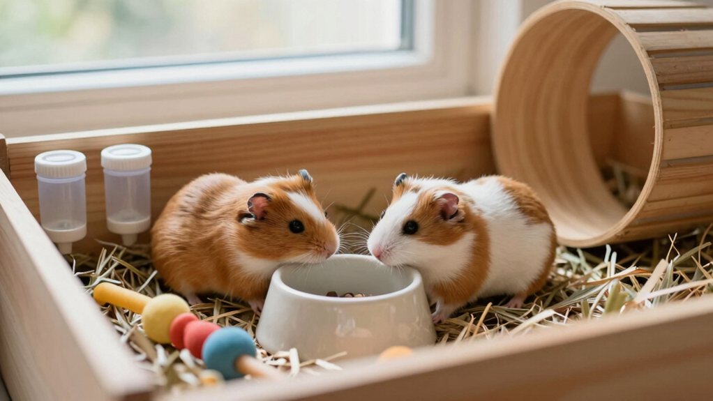 dwarf hamsters monitor pair dynamics