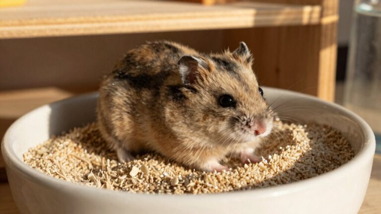 dwarf hamsters need sand baths