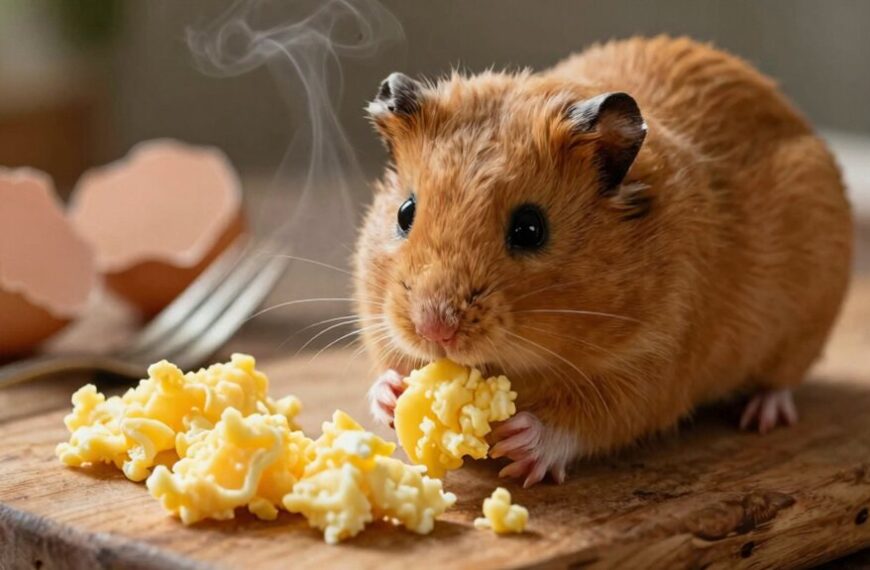 dwarf hamsters scrambled eggs safety