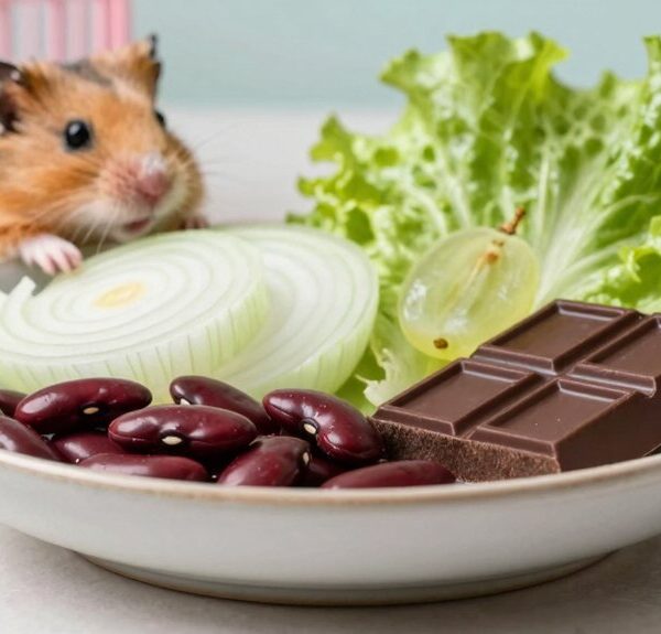foods toxic to hamsters