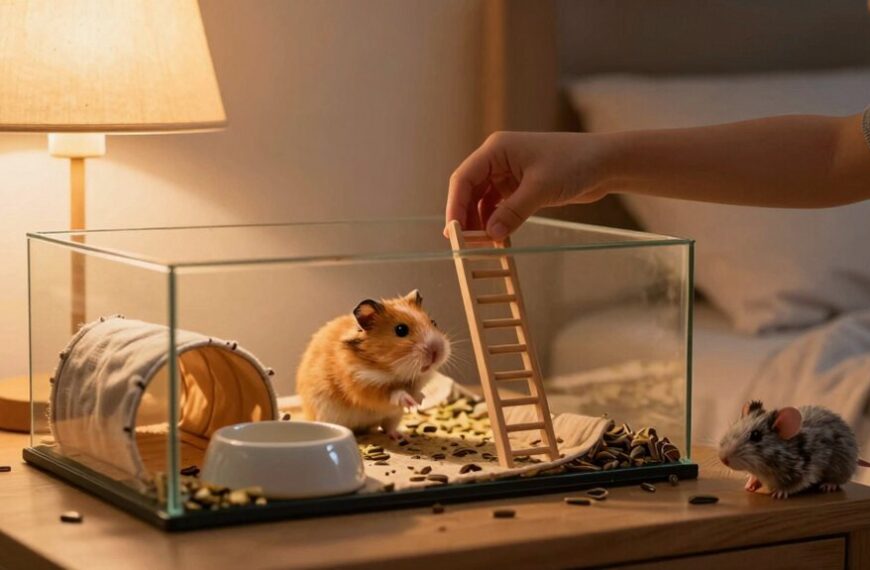 fun nightly hamster play routine