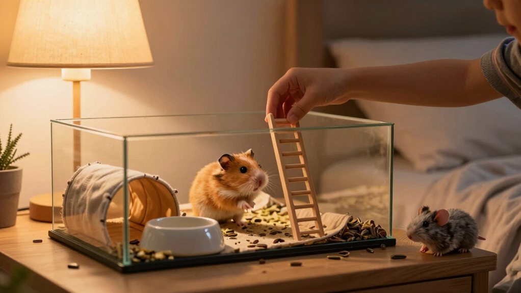 fun nightly hamster play routine
