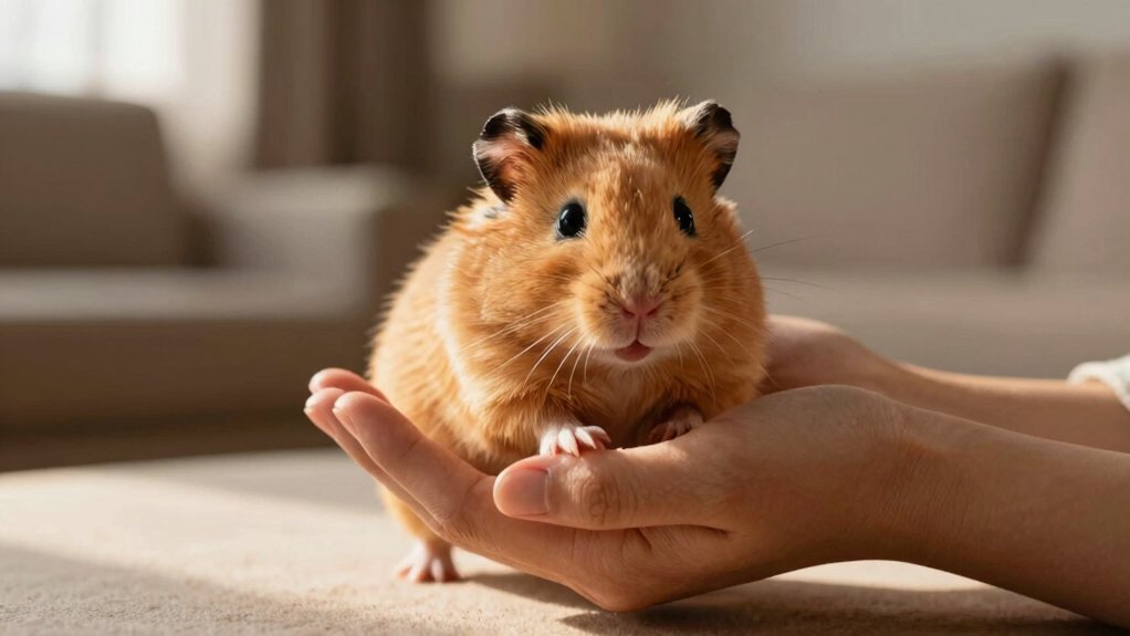 gentle patient hand holding