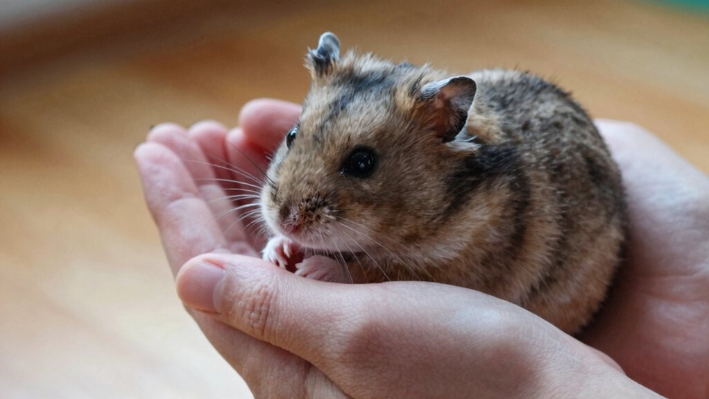 gentle supported calm handling