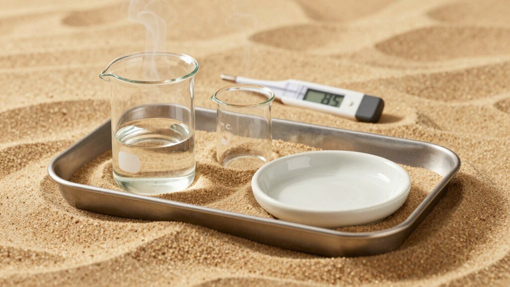 glass and metal containers recommended