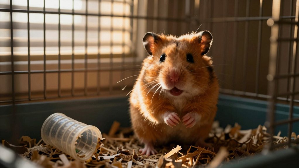 hamster aggression in confinement
