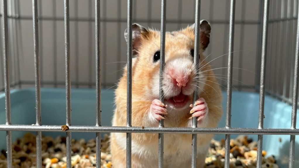 hamster bar biting prevention