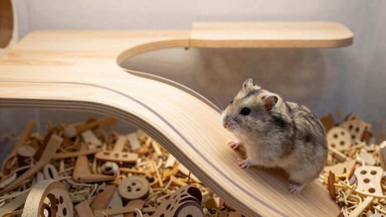 hamster cage access ramps