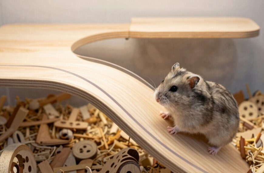hamster cage access ramps