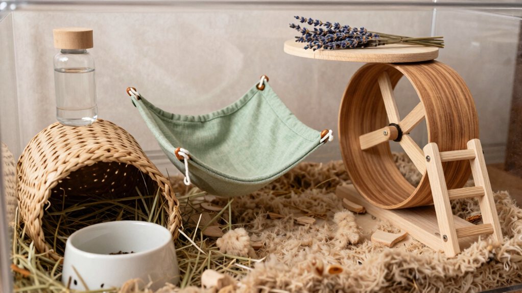 hamster cage fun comfort