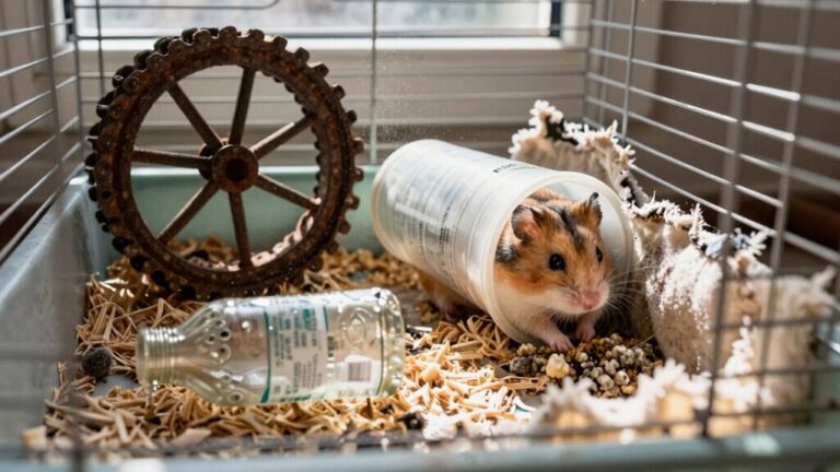 hamster cage setup errors