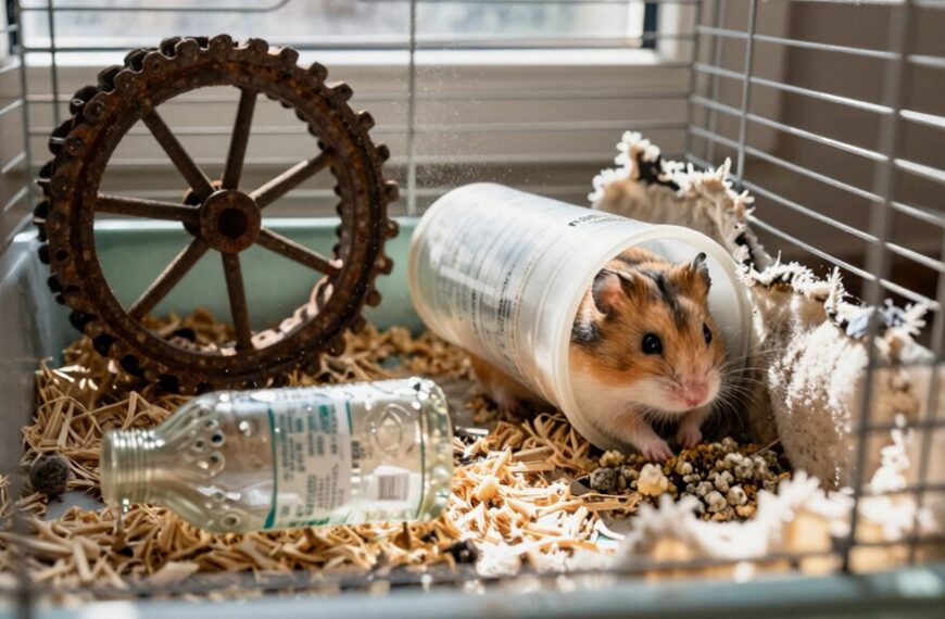 hamster cage setup errors