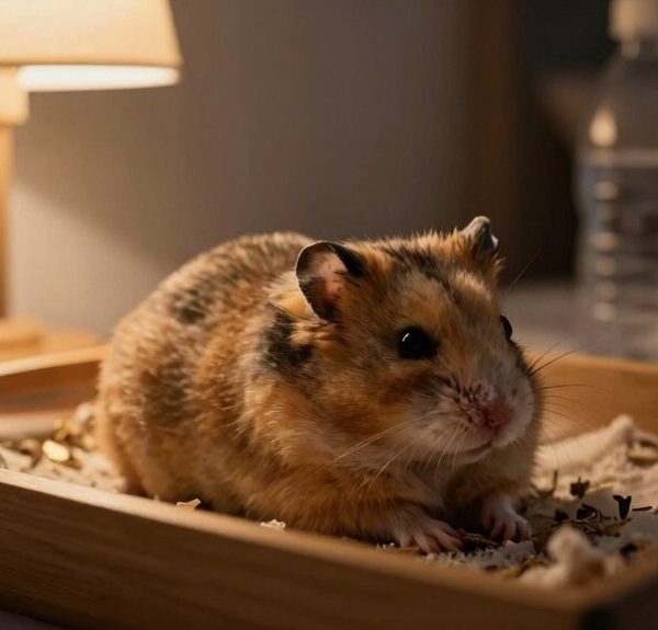 hamster clicking sound cause