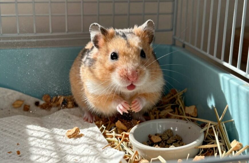 hamster dust respiratory care