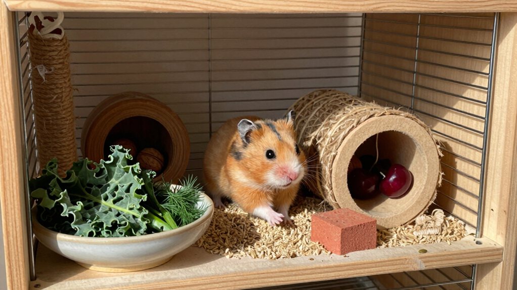 hamster enrichment prevents boredom