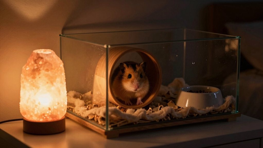 hamster friendly night environment