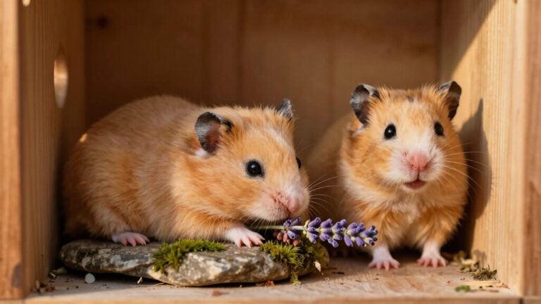 hamster gender calmness comparison