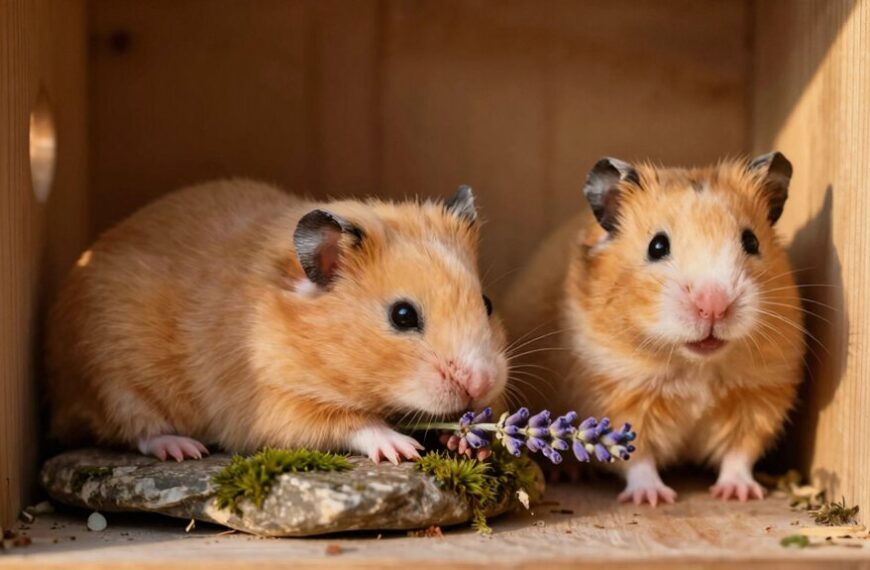 hamster gender calmness comparison